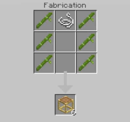 plan échafaudage minecraft